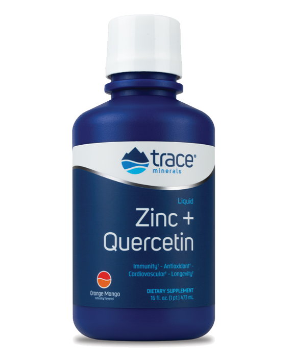 Liquid Zinc + Quercetin Orange Mango 16 fl oz