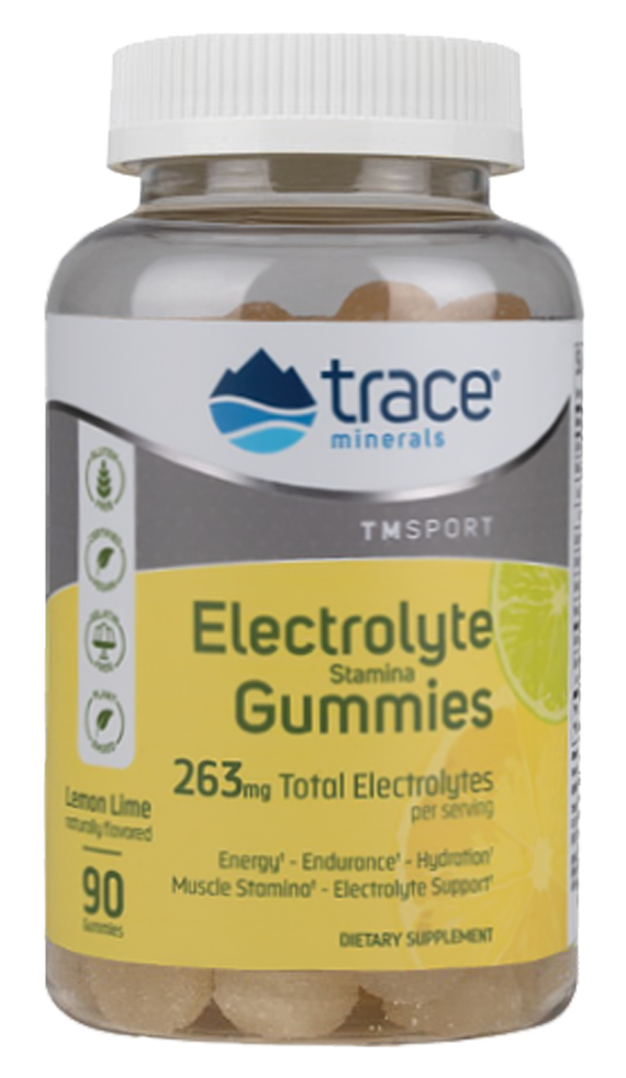 Electrolyte Stamina Gummies Lemon Lime 90 Gummies