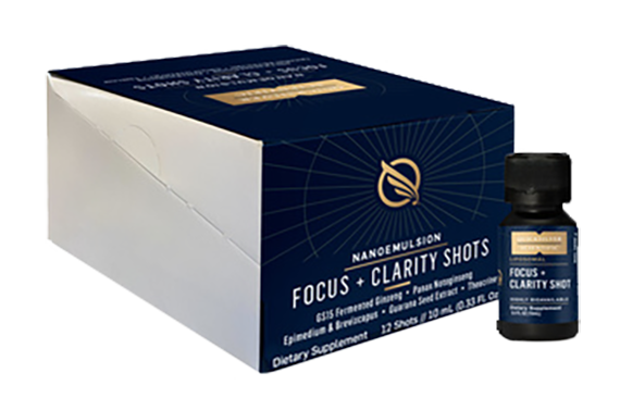 Focus + Clarity Shot 0.33 fl oz - 12 Shots