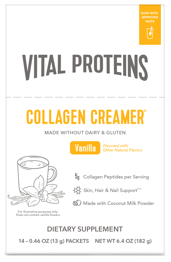 Collagen Creamer Vanilla 14 Servings