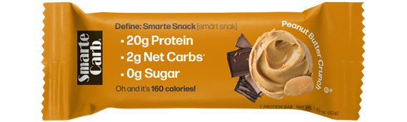 Smarte Carb Peanut Butter Crunch 12 Bars