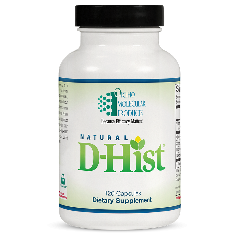 Natural D-Hist 120 Capsules support for nasal and sinus health